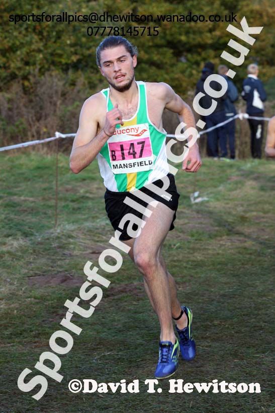 Senior men, 2016 National Cross Country Relays, Berry Hill Park, Mansfield. Photo: David T. Hewitson/Sports for All Pics